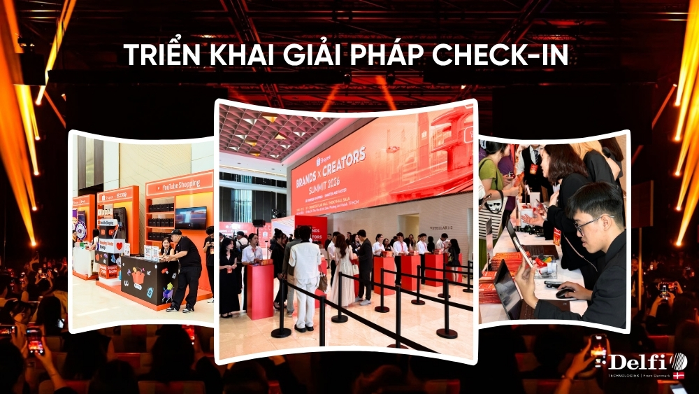 Triển khai check-in sự kiện cho hàng ngàn khách mời tại Shopee Brands