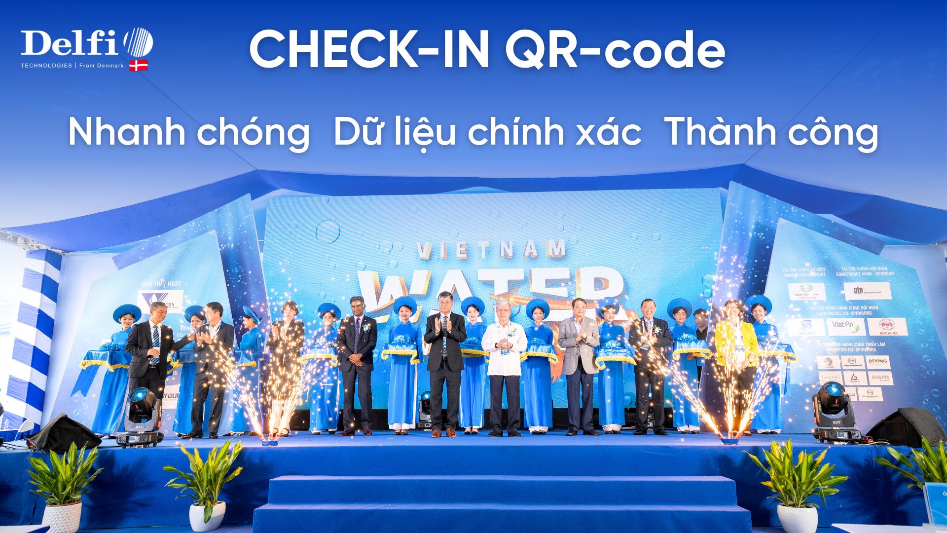 Check-in sự kiện bằng qr code giúp nhanh chóng và trải nghiệm mượt mà