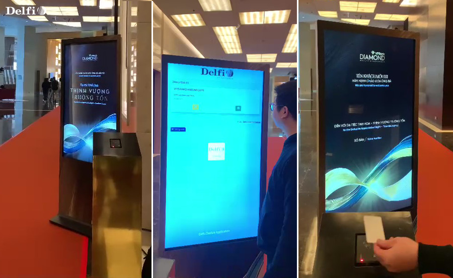 Check-in sự kiện với giải pháp không chạm NFC cho khách mời tại sự kiện VP Bank