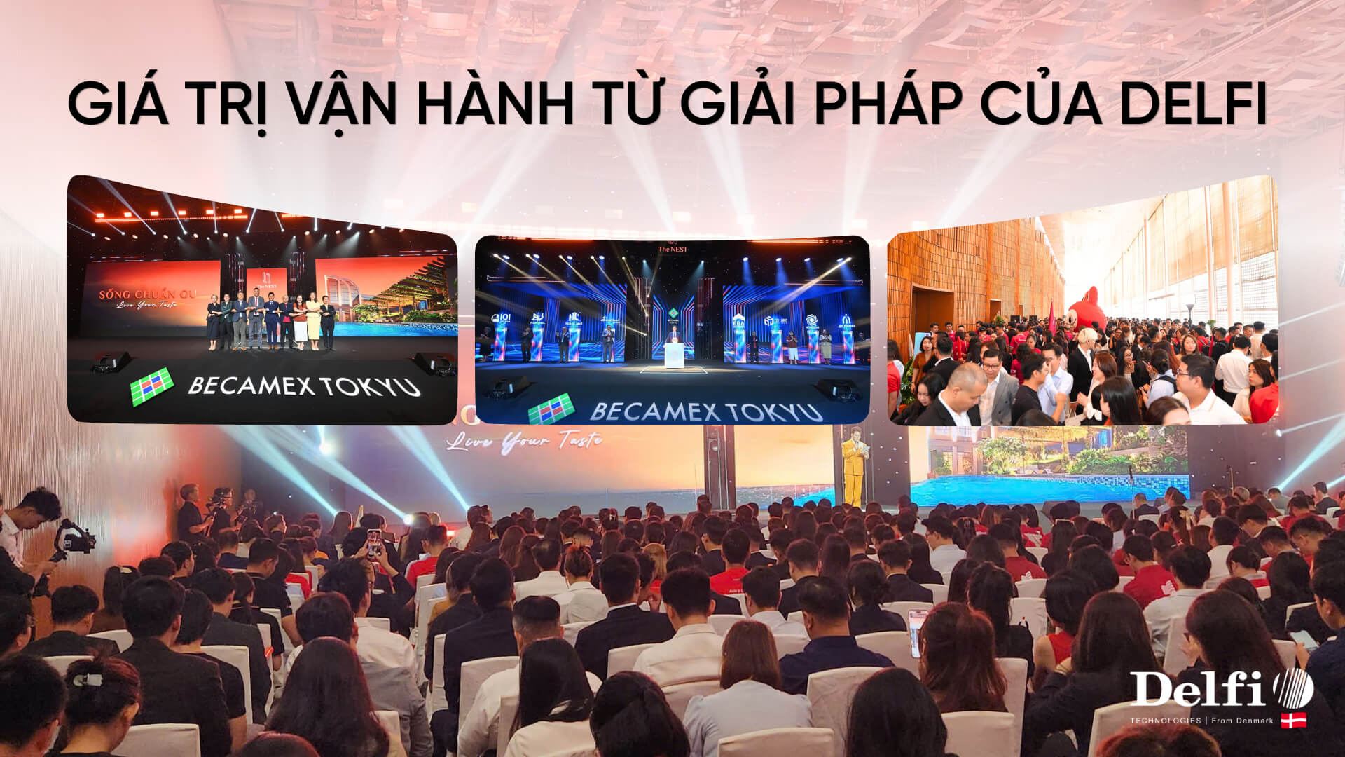 Các hoạt động tại check-in sự kiện bất động sản ở Midori Park