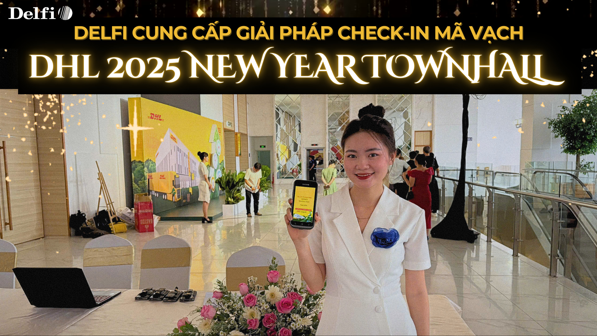 Delfi cung cấp giải pháp check-in sự kiện cho mọi loại hình sự kiện