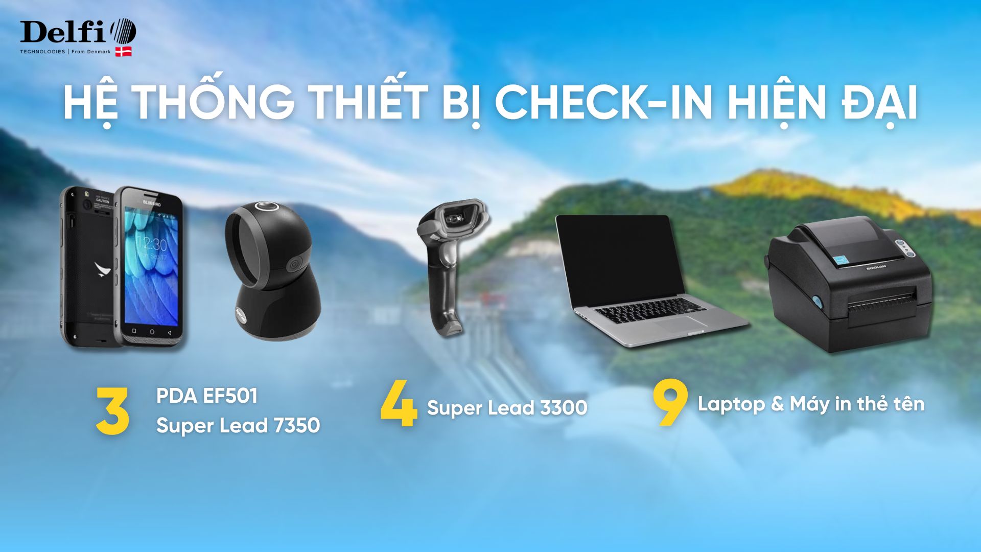 Hệ thống check-in sự kiện cho Việt Nam Water Week với lượng khách mời lớn