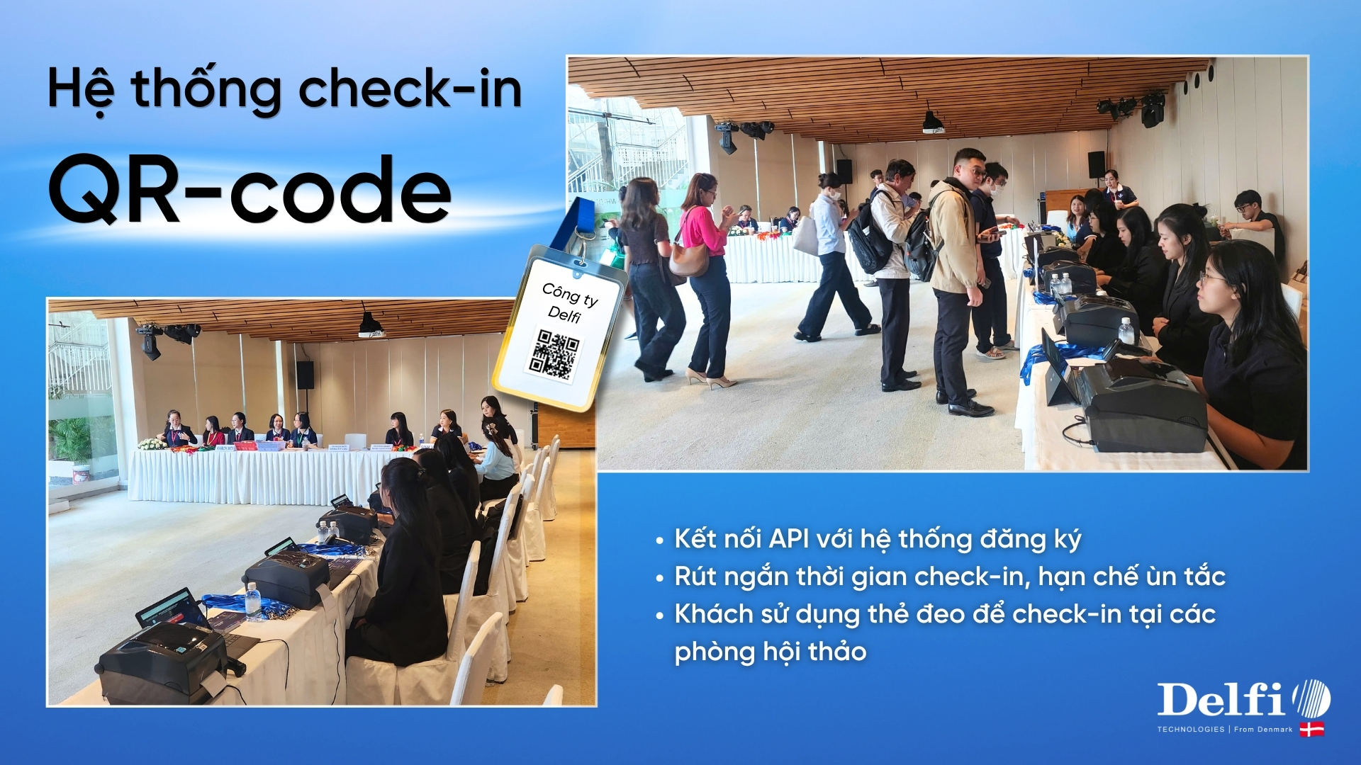 Cách hoạt động của giải pháp check-in sự kiện tại hội nghị nha khoa lần thứ 48