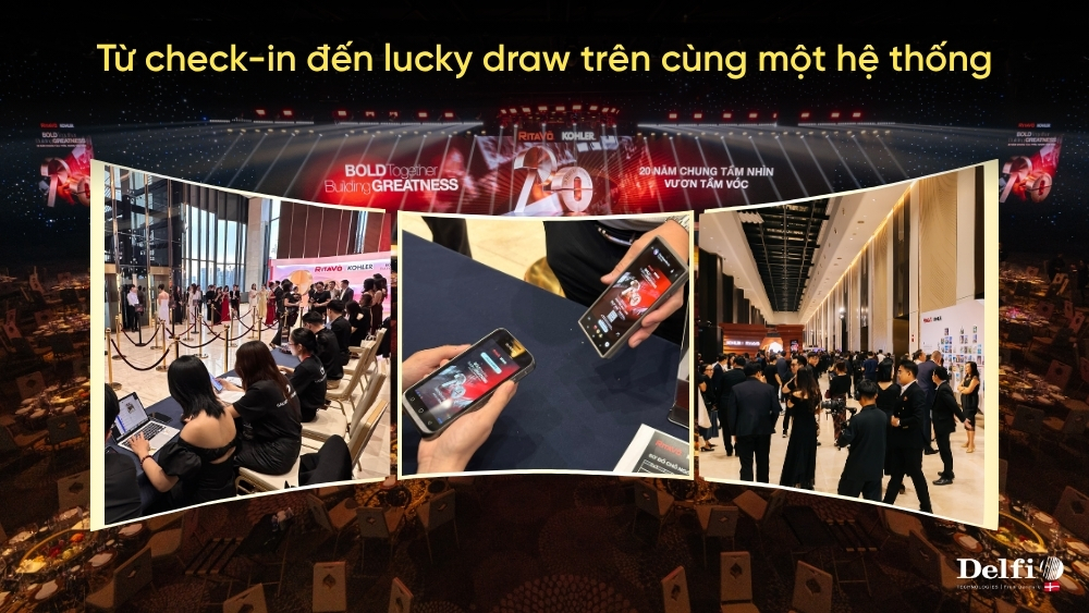 Hệ thống check-in sự kiện và lucky draw cho sự kiện hàng trăm khách mời