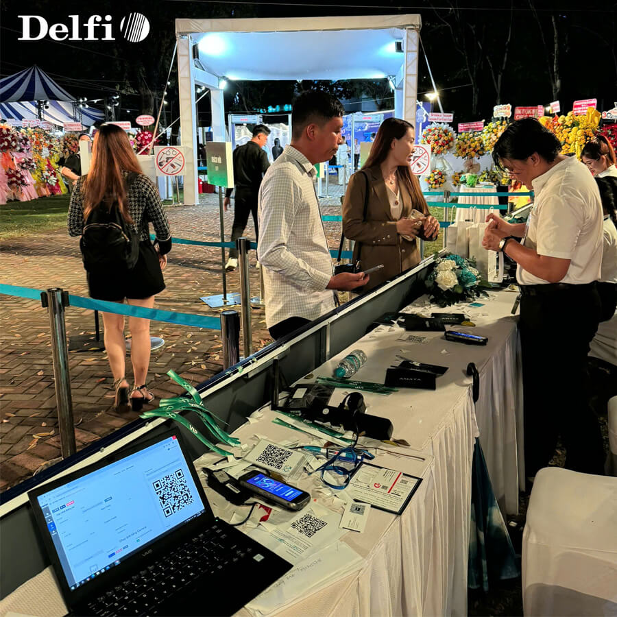 Giải pháp check-in sự kiện qr code cho sự kiện kỷ niệm 30 năm Amata