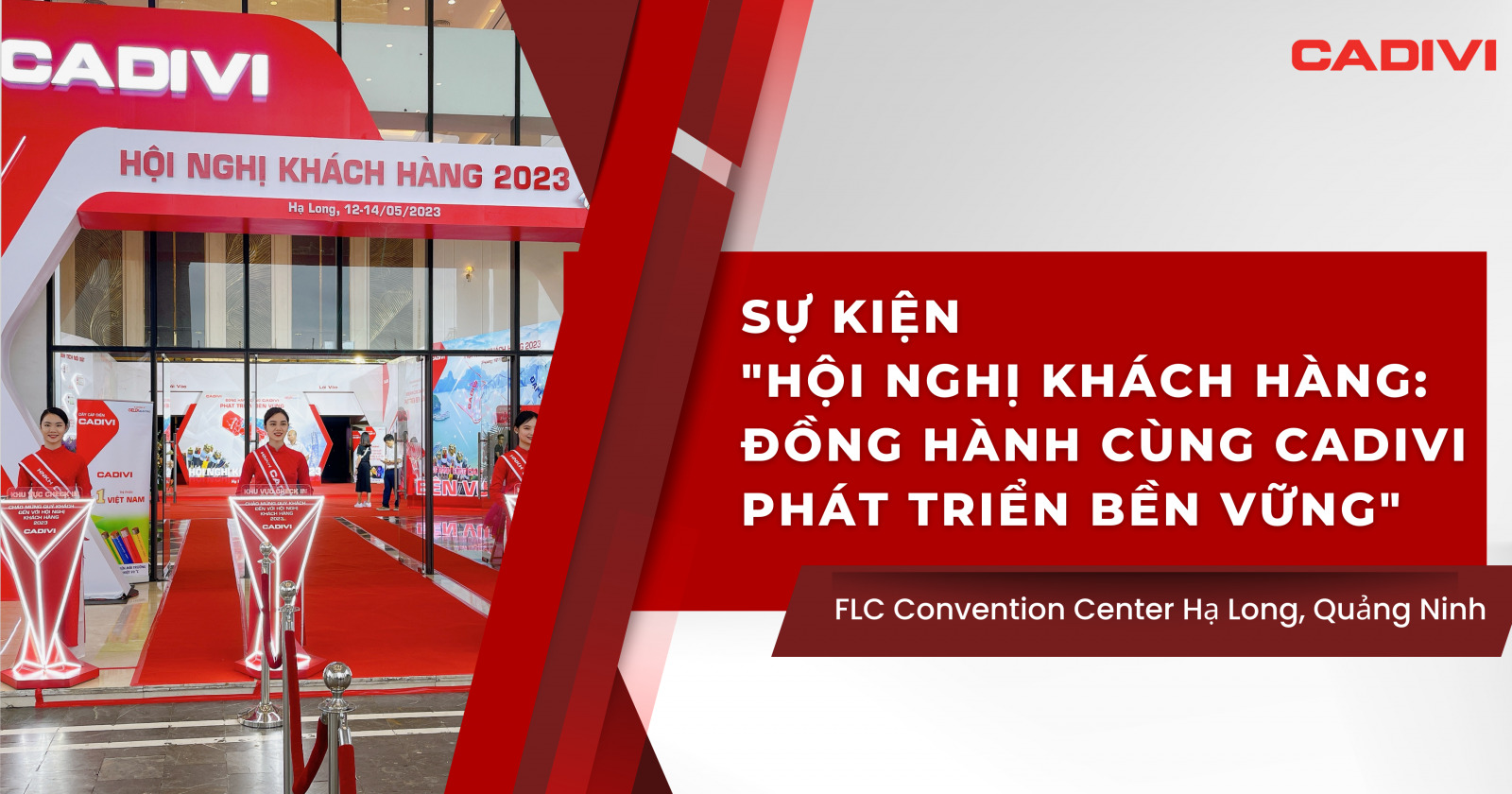 Giải pháp check-in-sự kiện bằng mã vạch tại Hội nghị dành cho khách hàng của Cadivi