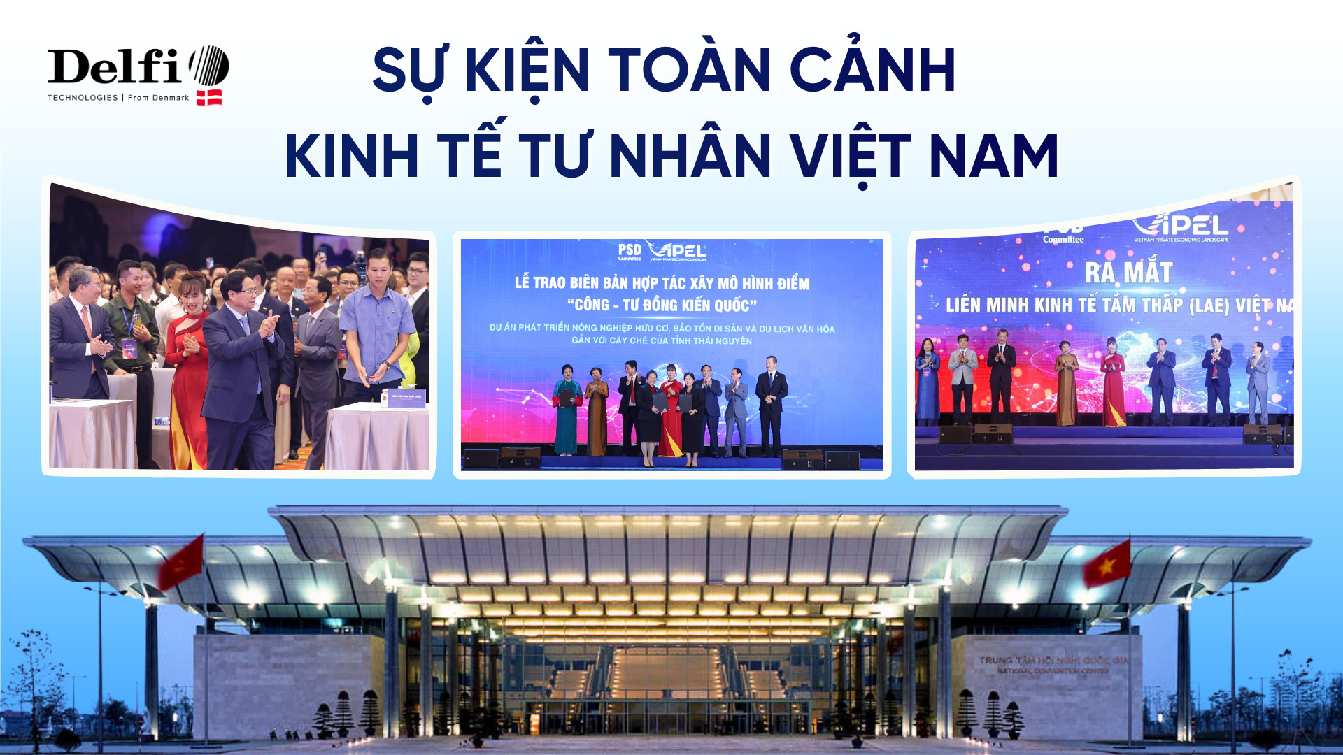 Những hoạt động tại sự kiện Kinh tế tư nhân Việt Nam từ giải pháp check-in sự kiện
