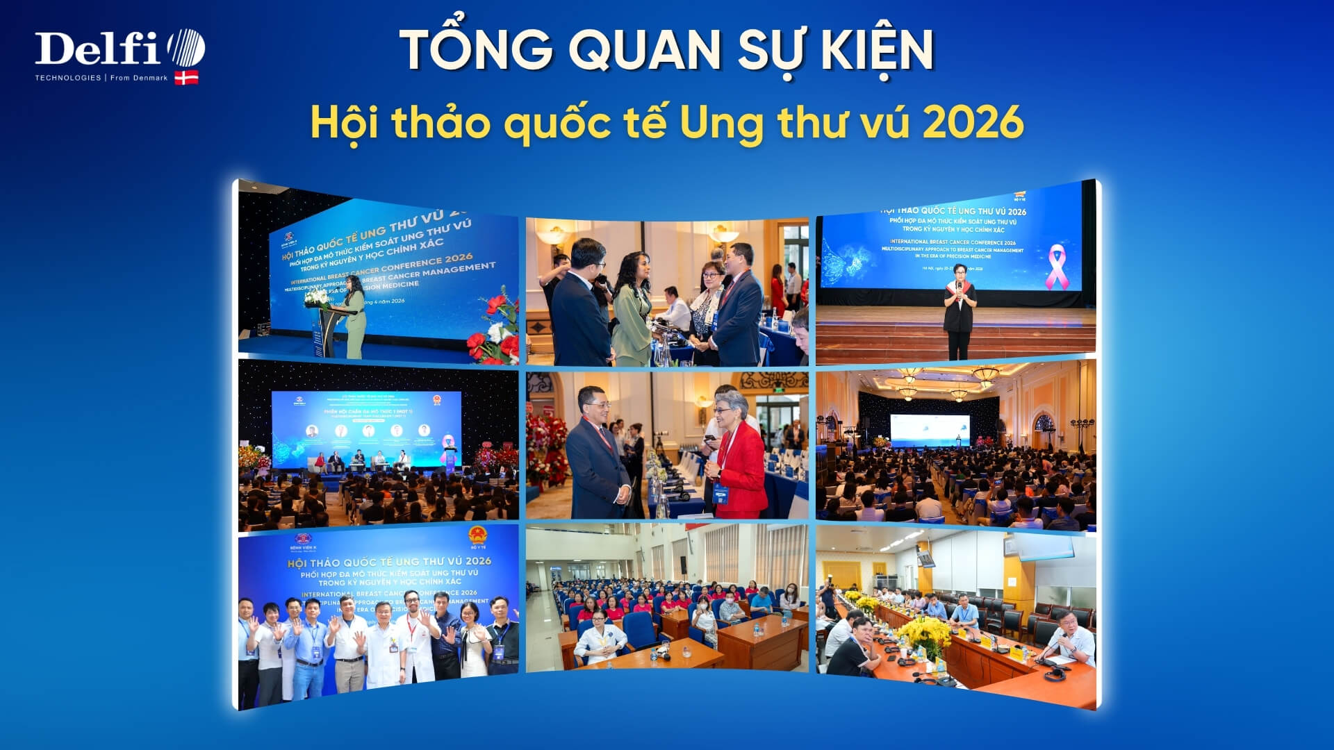 Tổng quan những hoạt động sự kiện hội thảo ung thư vú 