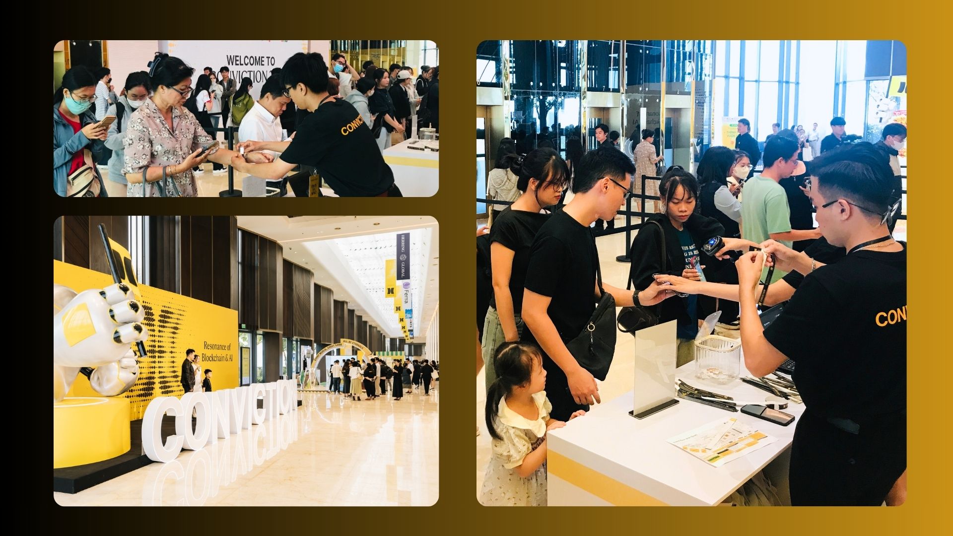 Quy trình hệ thống check-in sự kiện vận hành tại Conviction