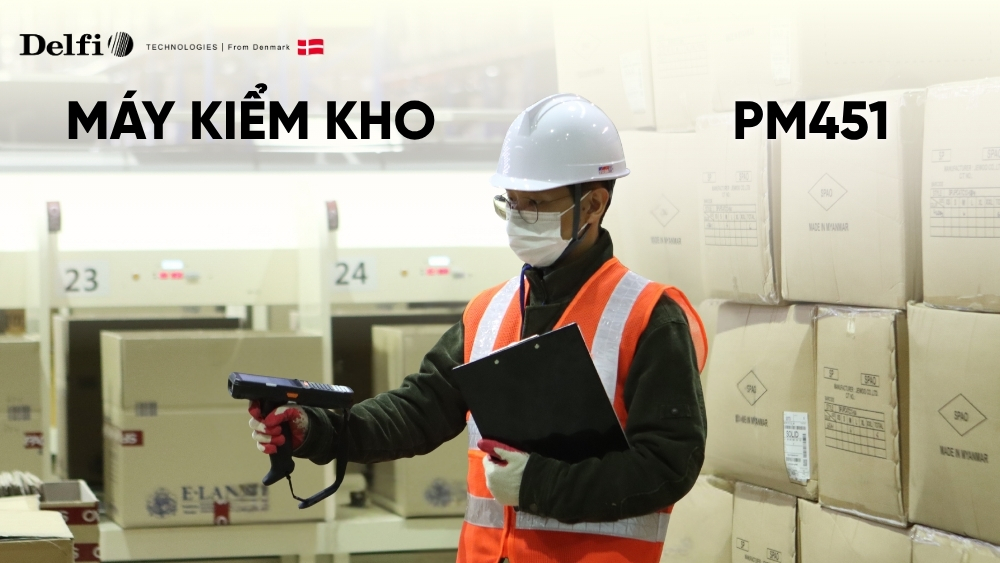 Đánh giá tay cầm PM451 theo thao tác quét tại kho trong điều kiện làm việc thực tế
