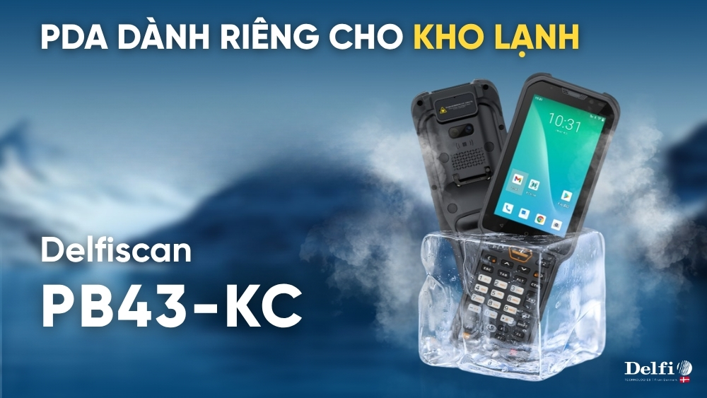 Delfiscan PB43-KC được thiết kế để hoạt động trong môi trường kho lạnh có nhiệt độ xuống đến -30°C