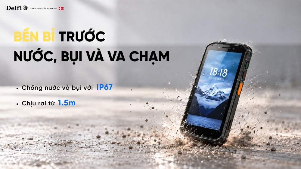 Máy kiểm kho bền bỉ trong môi trường vận hành