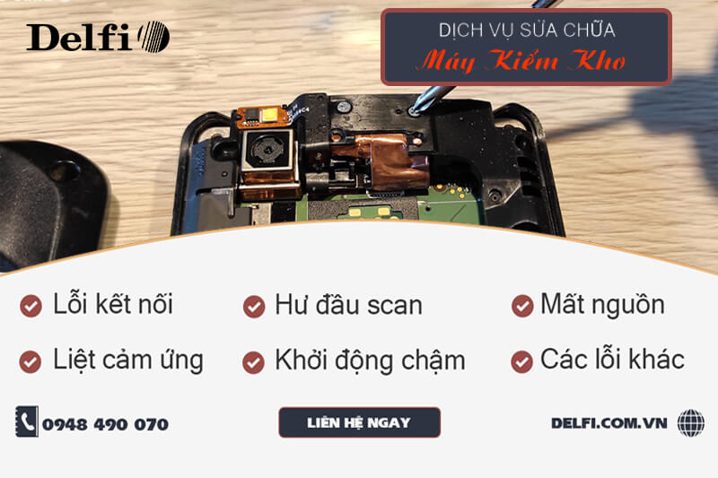 Dịch vụ sửa chữa máy kiểm kho mã vạch trọn gói