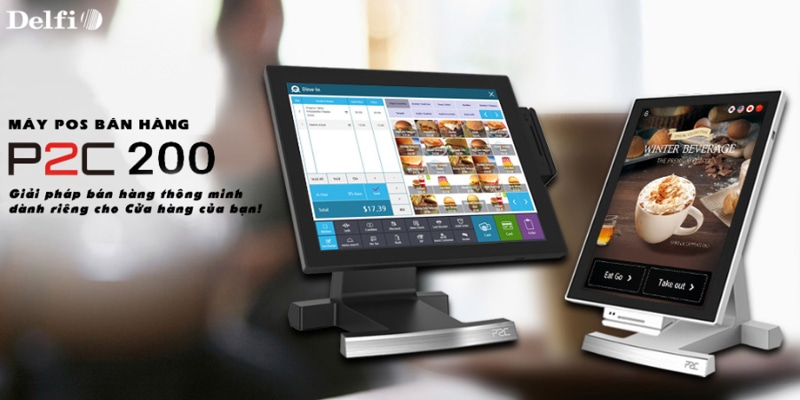 Máy tính tiền P2C E200
