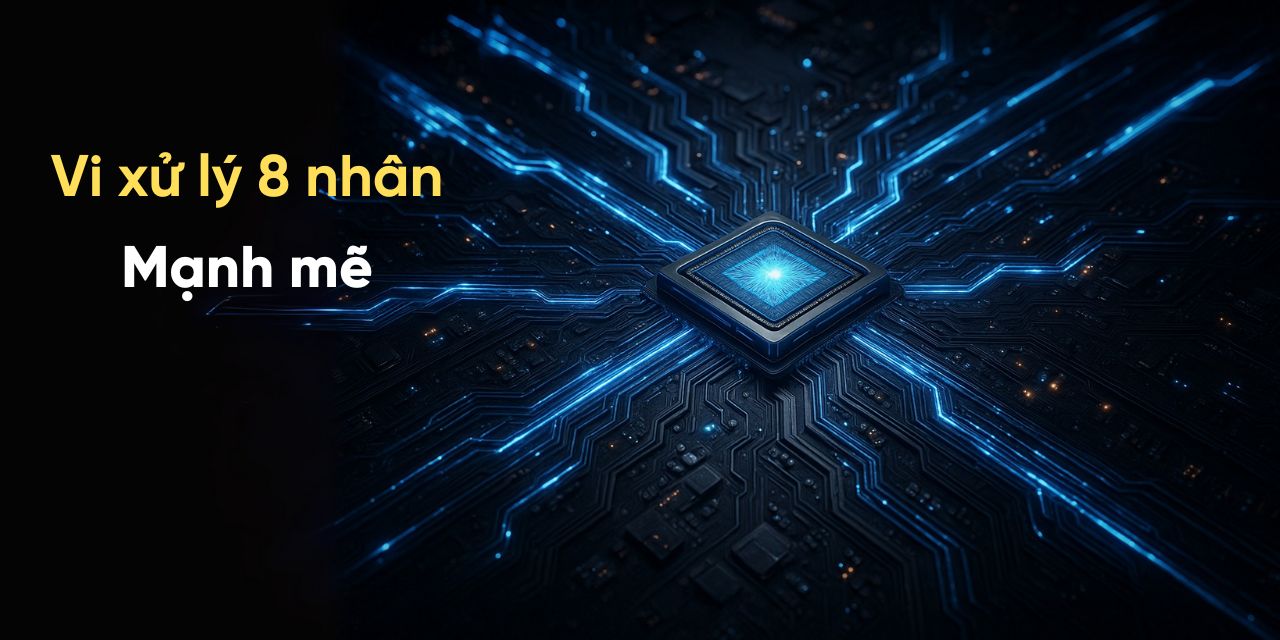 Máy kiểm kho PM68 sử dụng chip Octa-core xử lý dữ liệu nhanh và mạnh mẽ