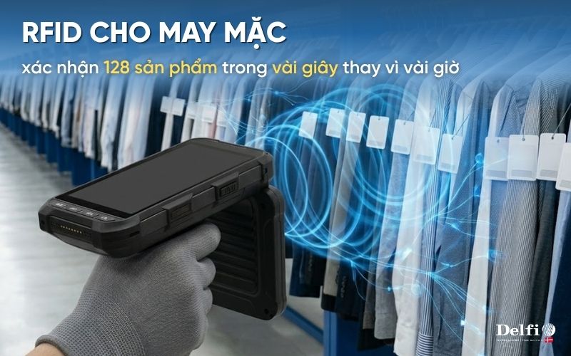 ATID AT909 kiểm kê hàng may mặc xuất khẩu bằng RFID UHF