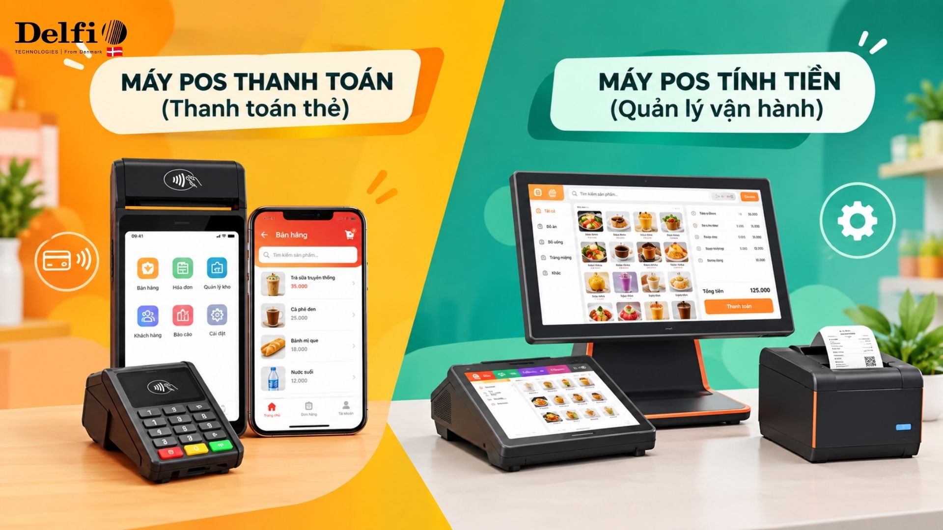 Các loại máy Pos