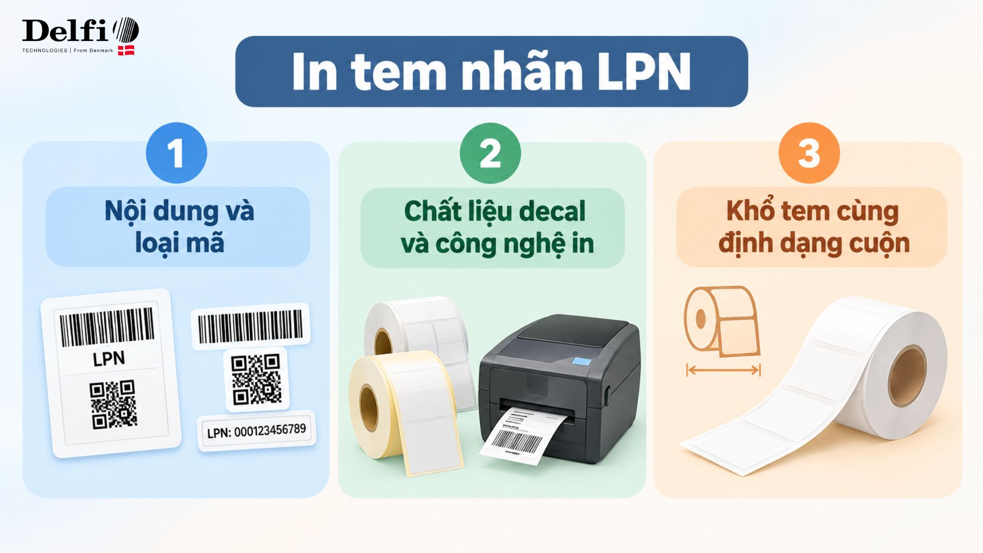 Cách in tem nhãn LPN