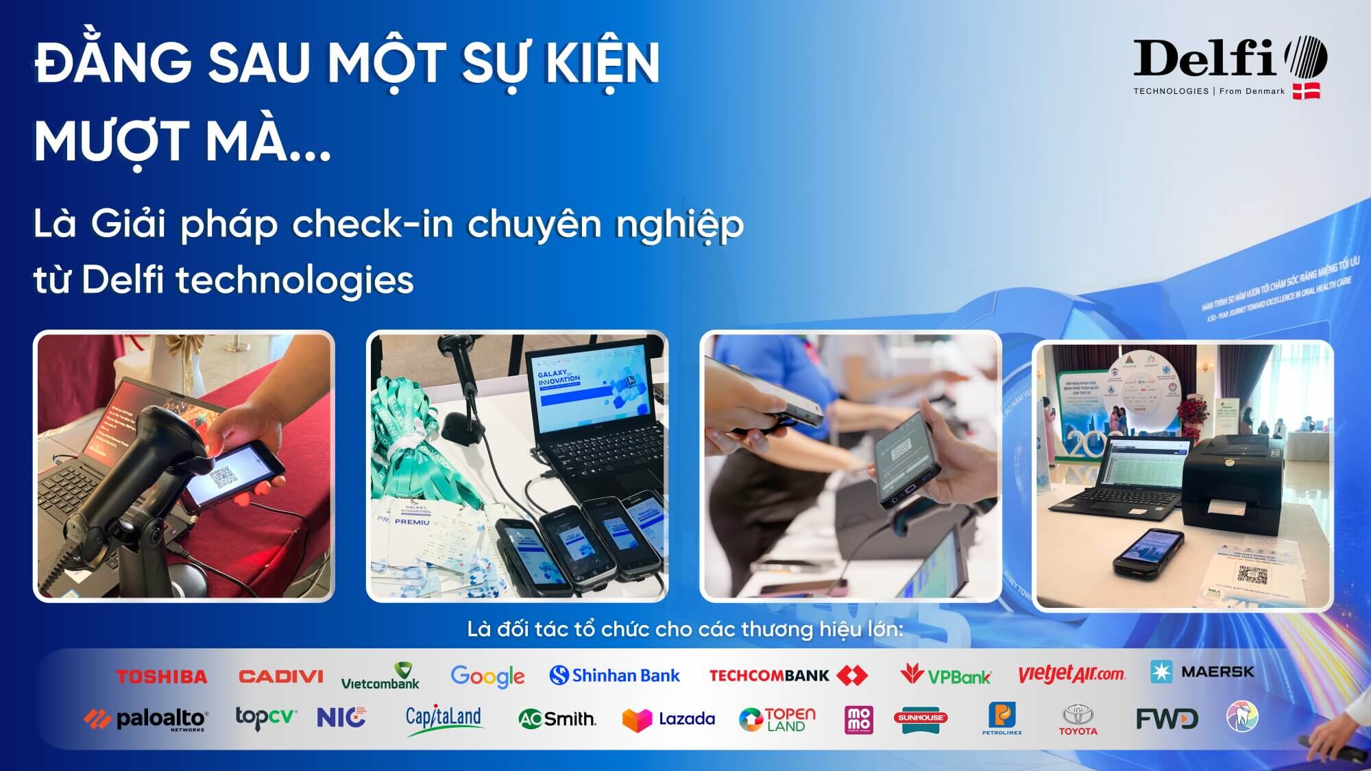 Giải pháp check in sự kiện bằng QR Code