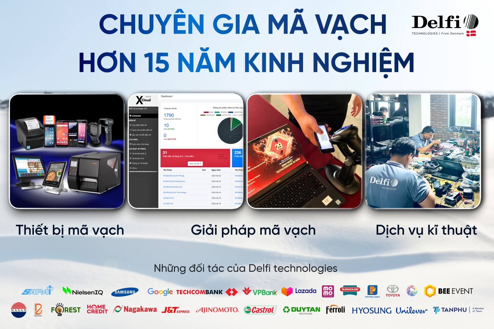 Chuyên gia mã vạch Delfi