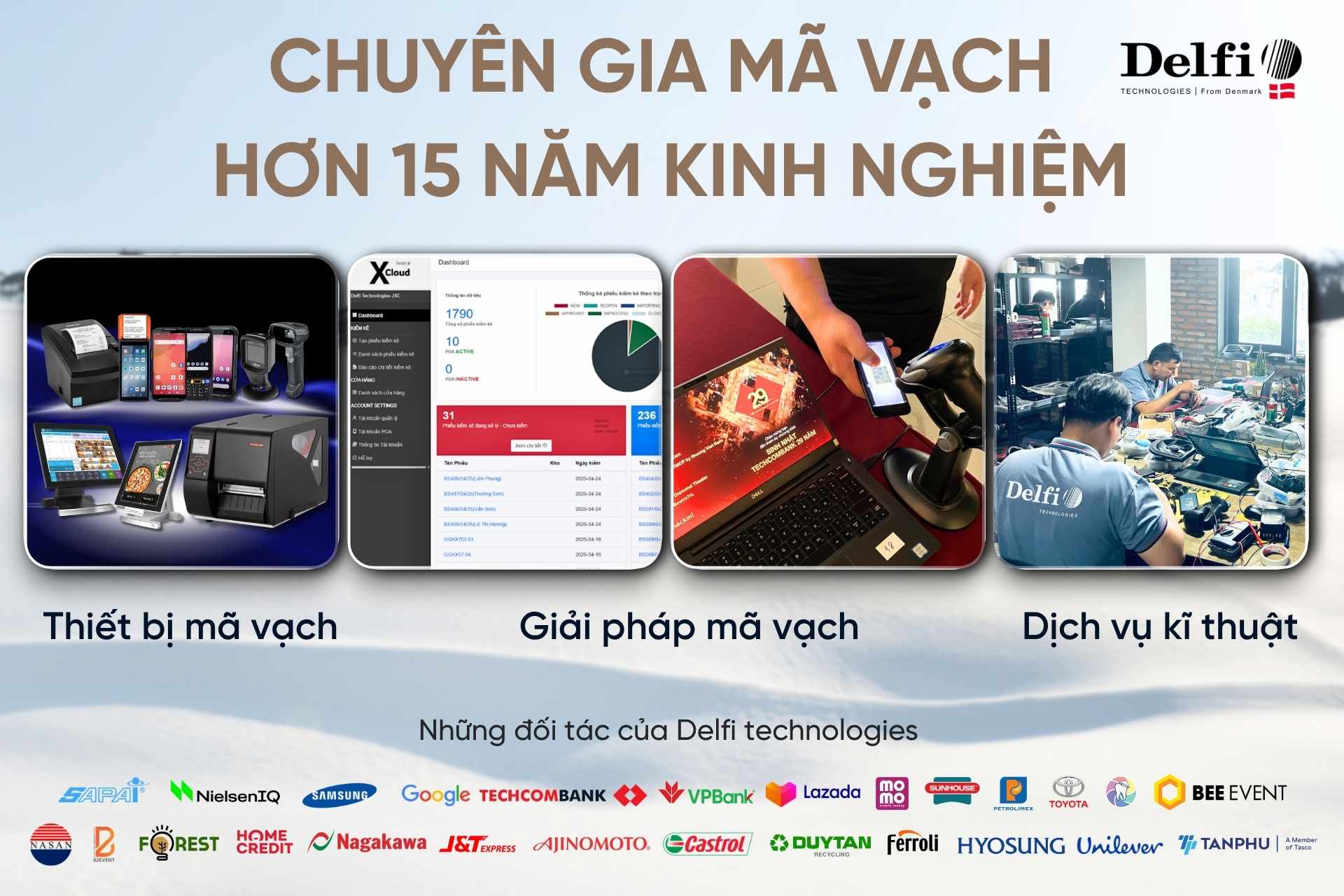 Chuyên gia mã vạch Delfi