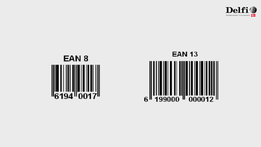 Mã vạch EAN 8 và EAN 13