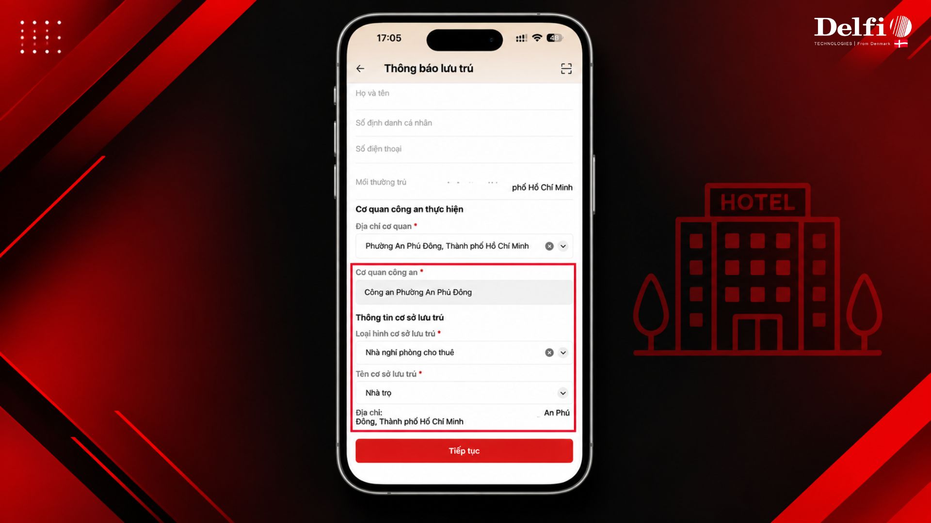 Khai báo lưu trú online qua VNeID