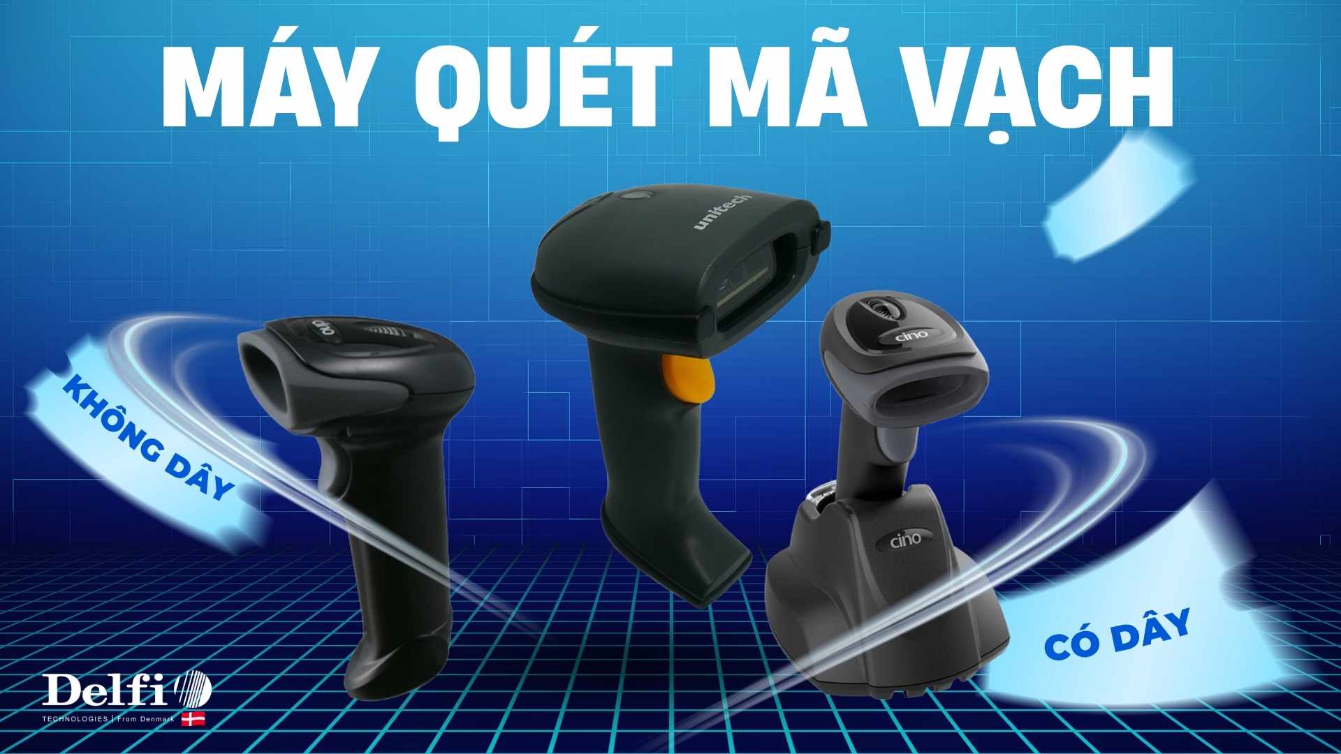 Phân loại máy quét mã vạch