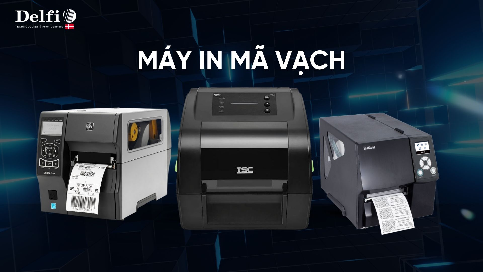 Máy in mã vạch phù hợp