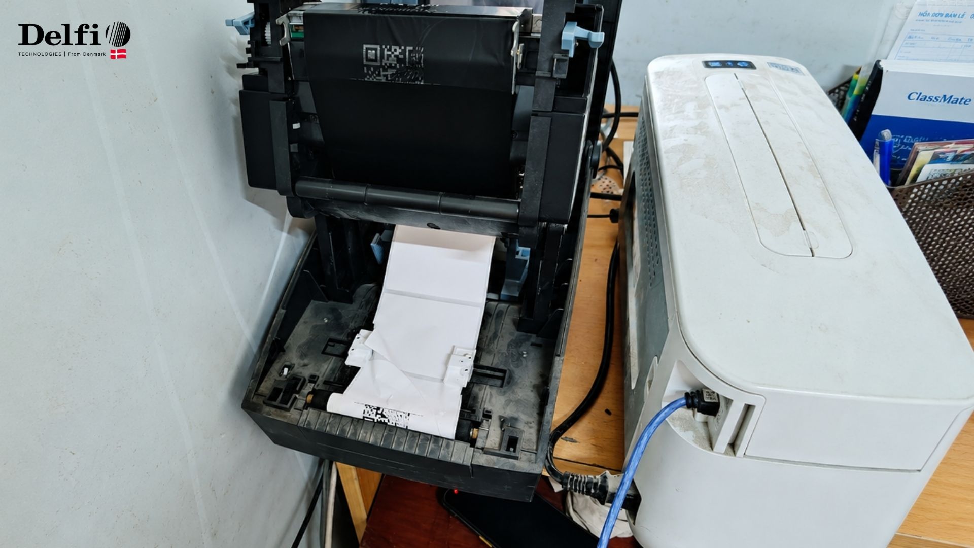 Máy in TX403 in mờ mất nét