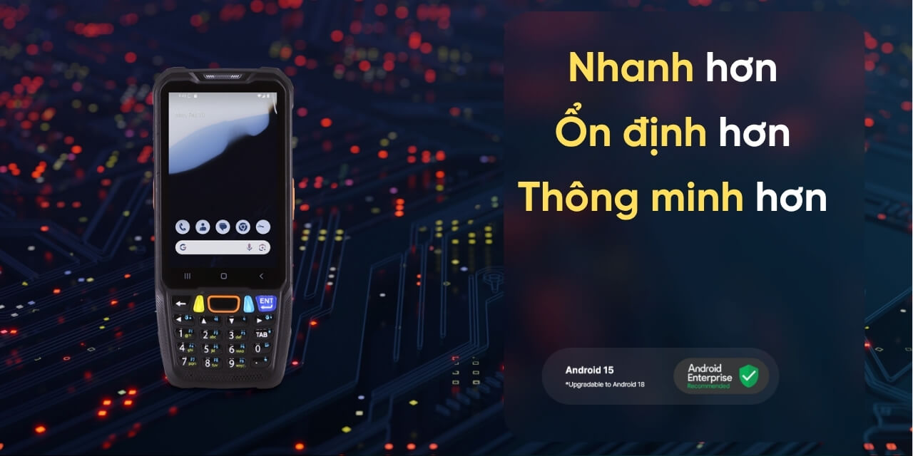 Máy kiểm kho PM68 hoạt động nhanh, ổn định và thông minh trong quá trình kiểm kho