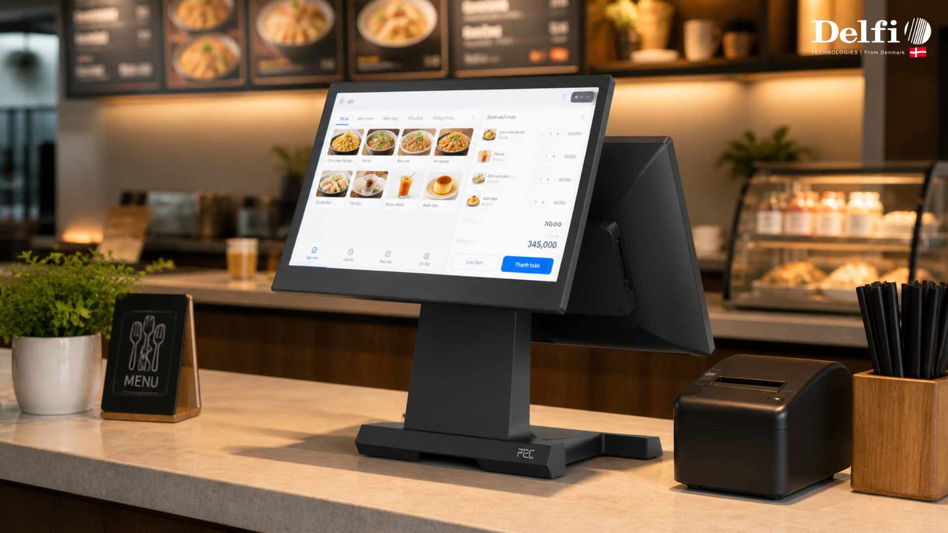 Máy POS 2 màn hình P2C S200