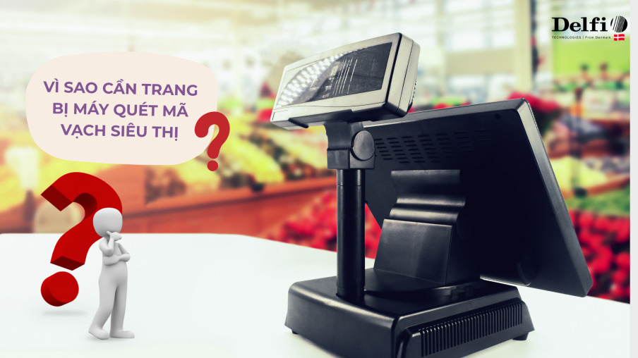Máy quét mã vạch siêu thị