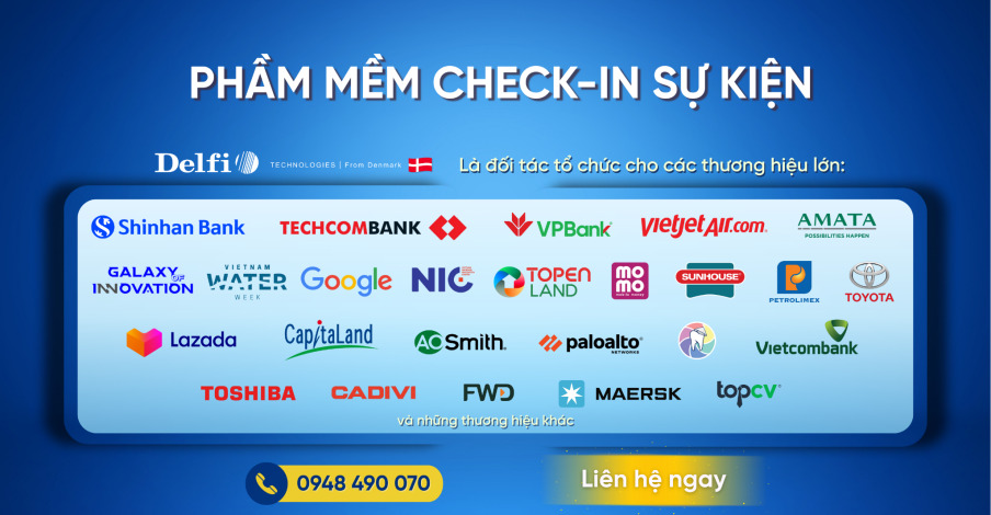 Phần mềm check in sự kiện