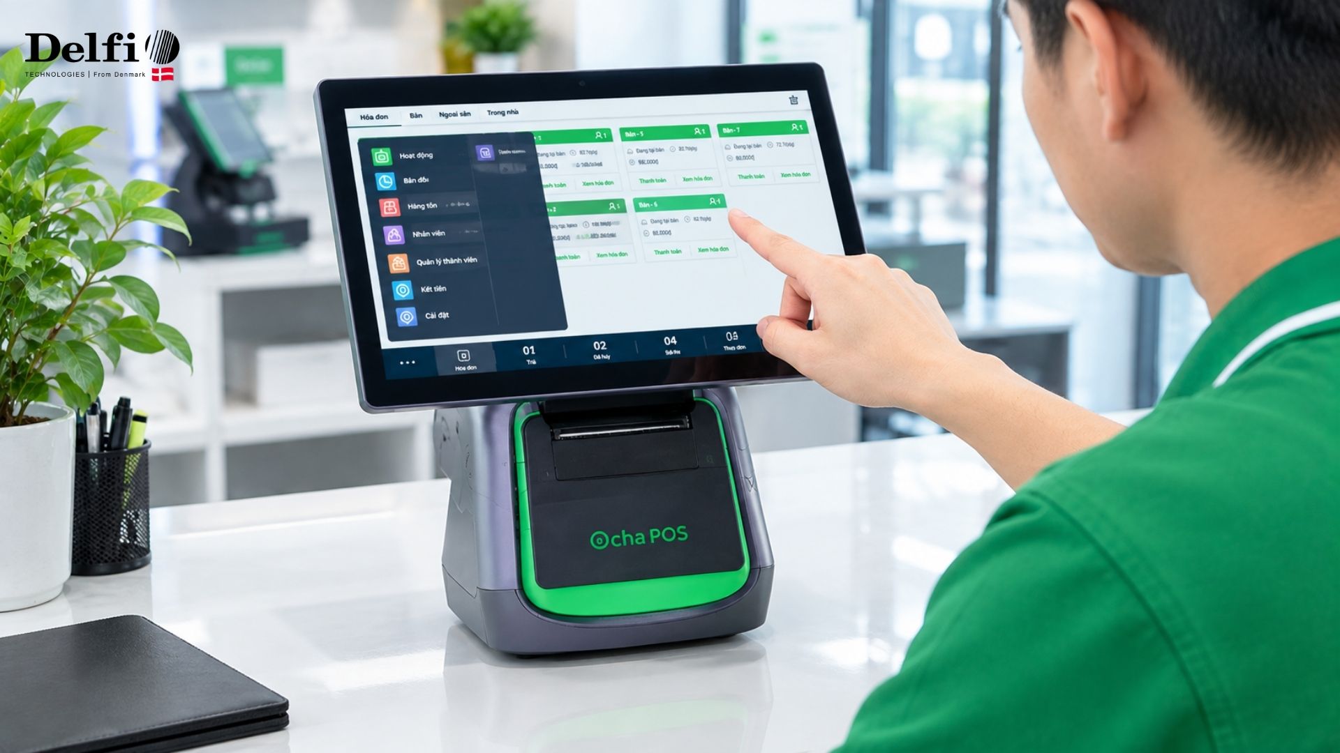 Cách sửa máy Pos Ocha