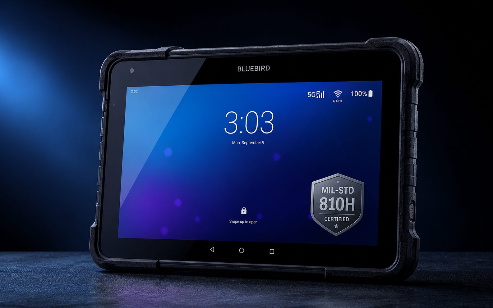 Tablet công nghiệp Bluebird T30 chuẩn MIL-STD-810H chống sốc bền bỉ với 5G và Wi-Fi 6E