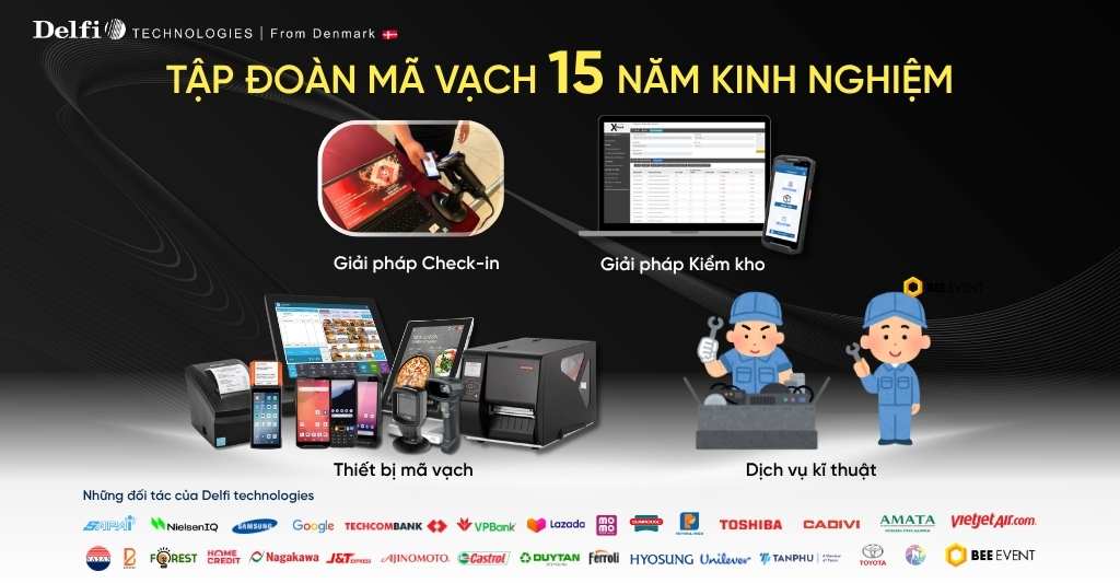Chuyên gia thiết bị mã vạch Delfi
