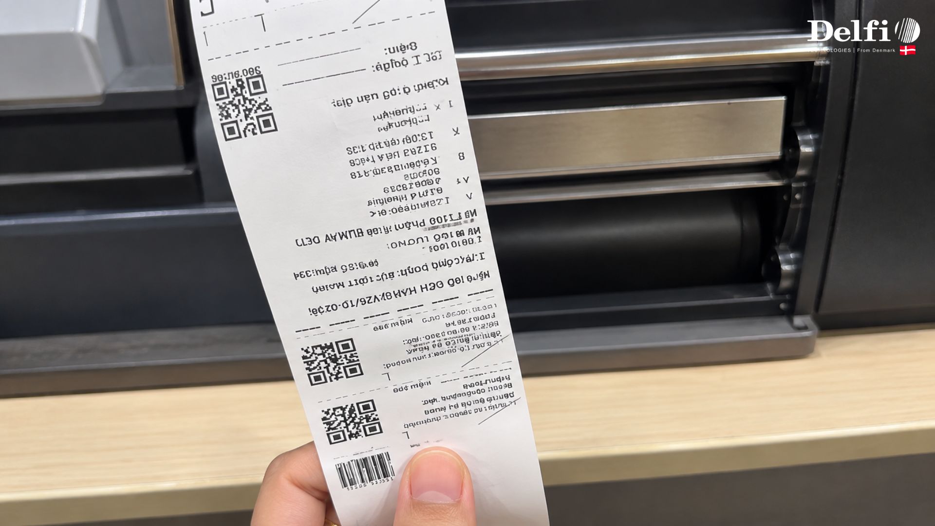 Tem bị lệch do mòn trục rulo