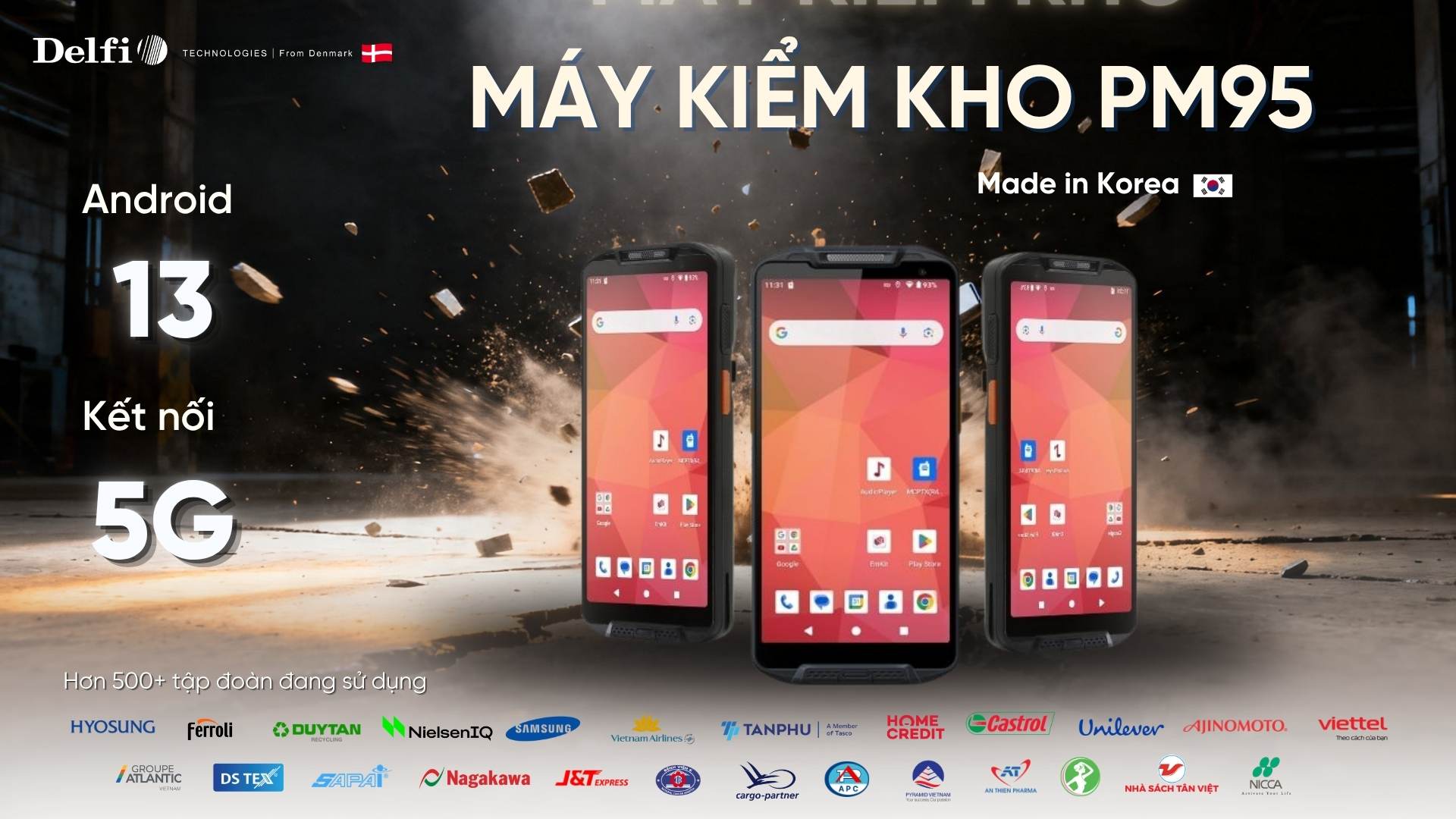 Tính năng nổi bật của Máy kiểm kho PM95