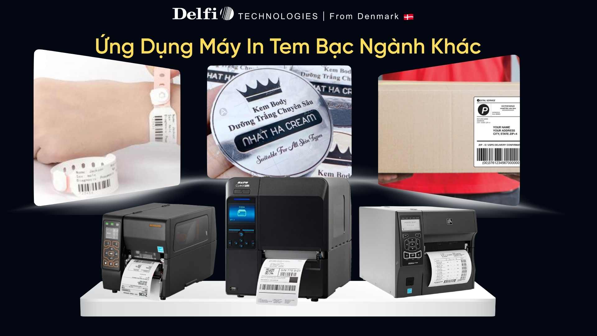 Ứng dụng máy in tem bạc