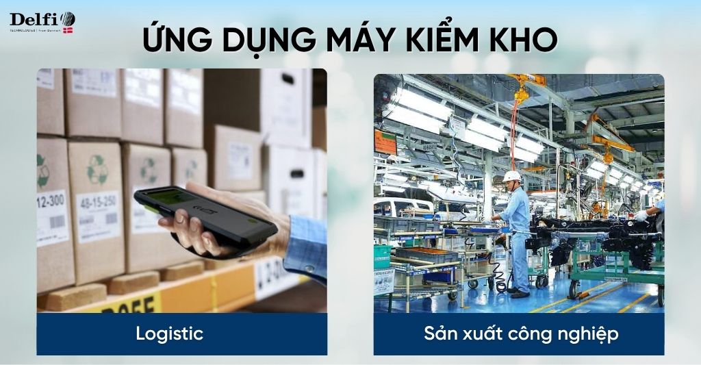 Ứng dụng của máy kiểm kho PM86