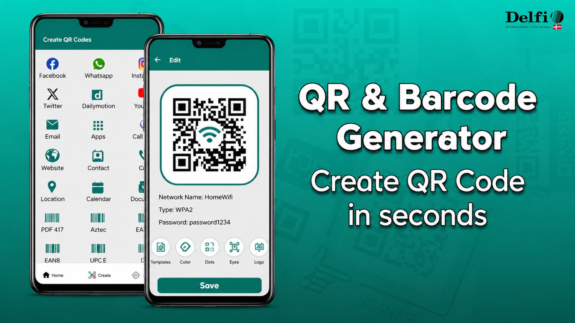 Ứng dụng QR & Barcode Generator