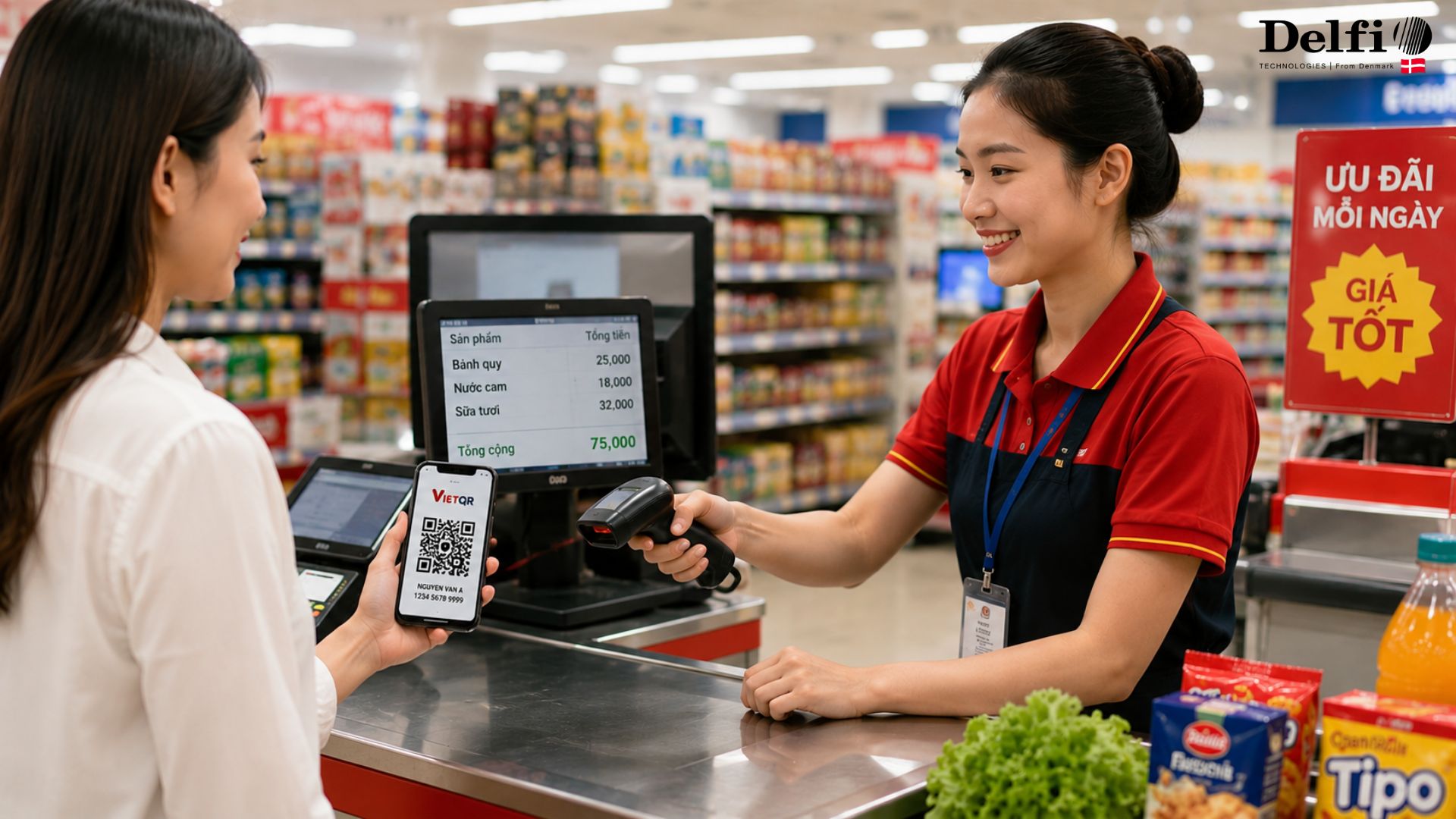 Ứng dụng Qr Code trong bán lẻ