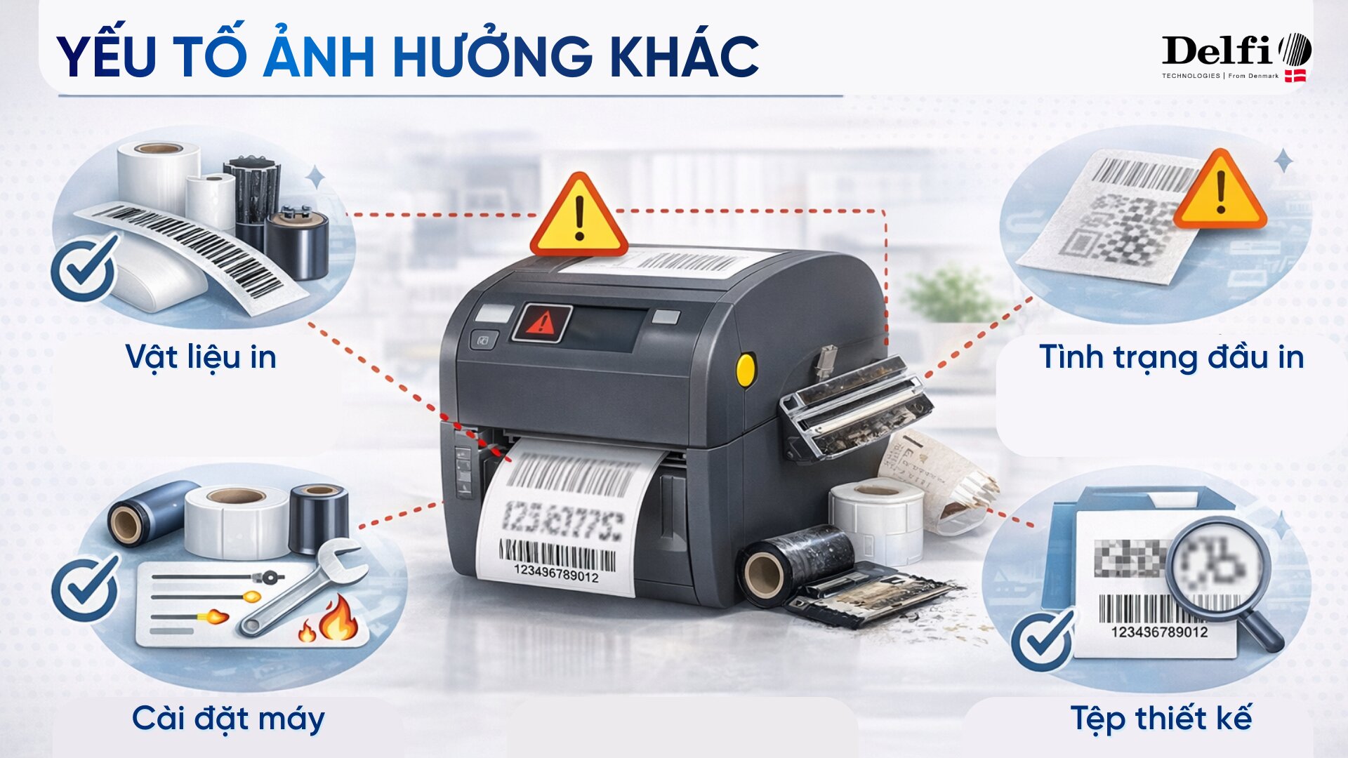 Các yếu tố ảnh hưởng đến chất lượng in