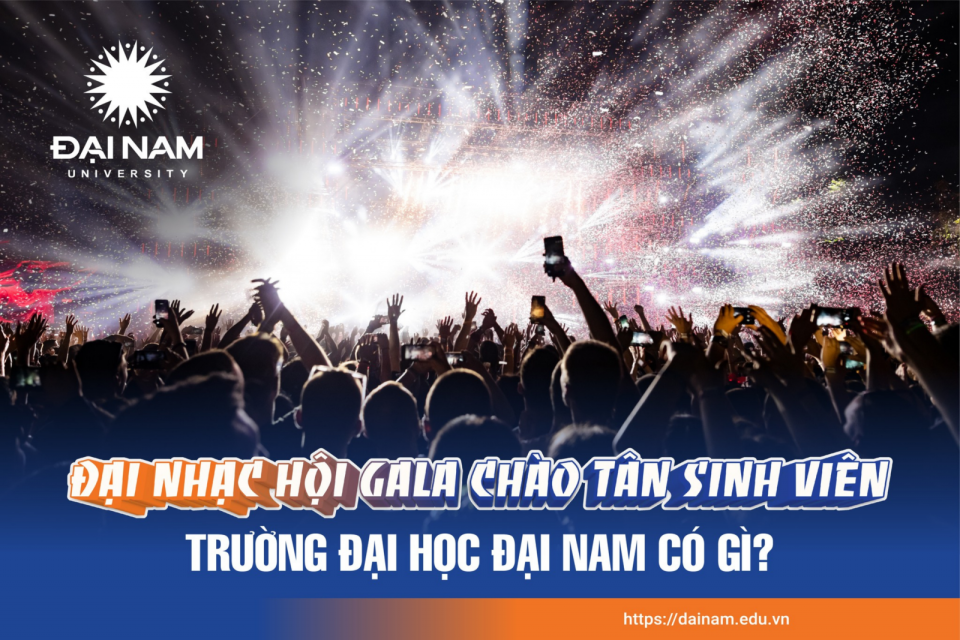 ĐẠI NHẠC HỘI ĐẠI HỌC ĐẠI NAM DIỄN RA THÀNH CÔNG TỐT ĐẸP VỚI GIẢI PHÁP CHECK-IN MÃ VẠCH