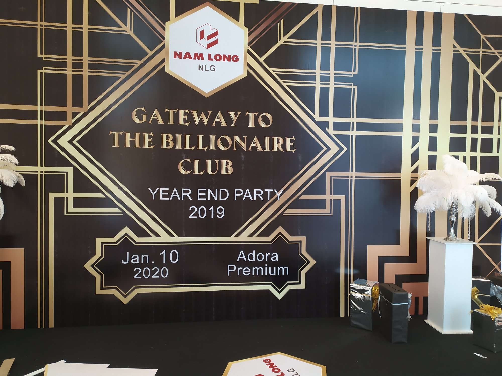 DỊCH VỤ CHECK-IN SỰ KIỆN TẠI TIỆC YEAR END PARTY CỦA TẬP ĐOÀN NAM LONG