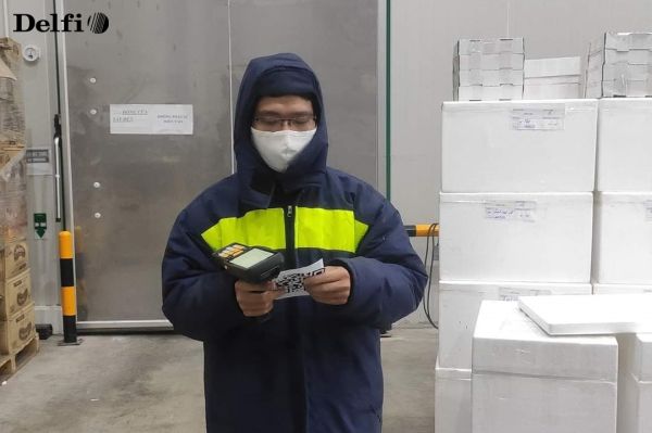 DELFI CUNG CẤP MÁY KIỂM KHO LẠNH M3 UL20X QUẢN LÝ THỰC PHẨM TRONG KHO LẠNH CÔNG TY NHẤT LÂM