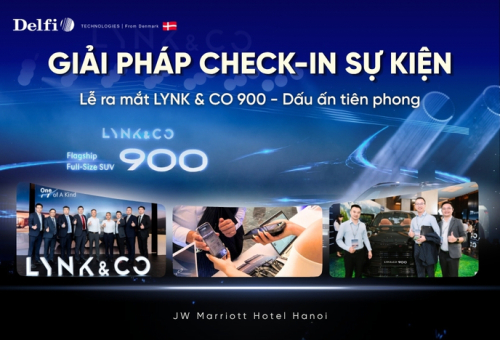 Giải pháp Check-in sự kiện Lễ ra mắt sản phẩm mới Lynk & Co 900