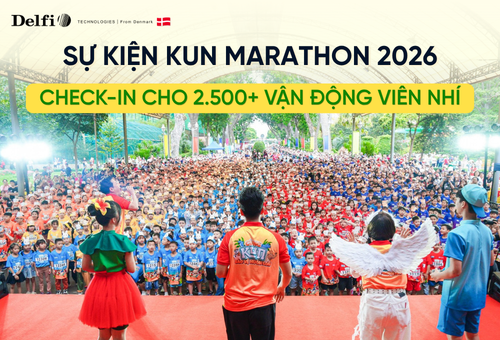 Giải pháp check-in sự kiện tại KUN Marathon 2026