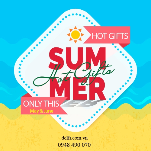 HOT SUMMER GIFTS - MÁY IN MÃ VẠCH VÀ VẬT TƯ IN MÃ VẠCH - KẾT THÚC